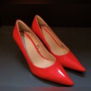 Red Zara Trafaluc Heels